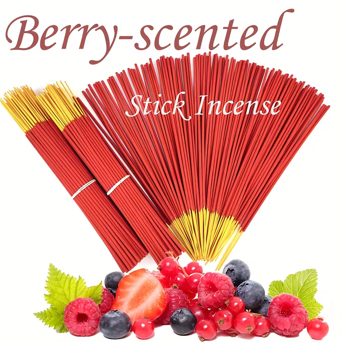 Quality Home Fragrance - Wild Strawberry Incense Stick - 25.5cm