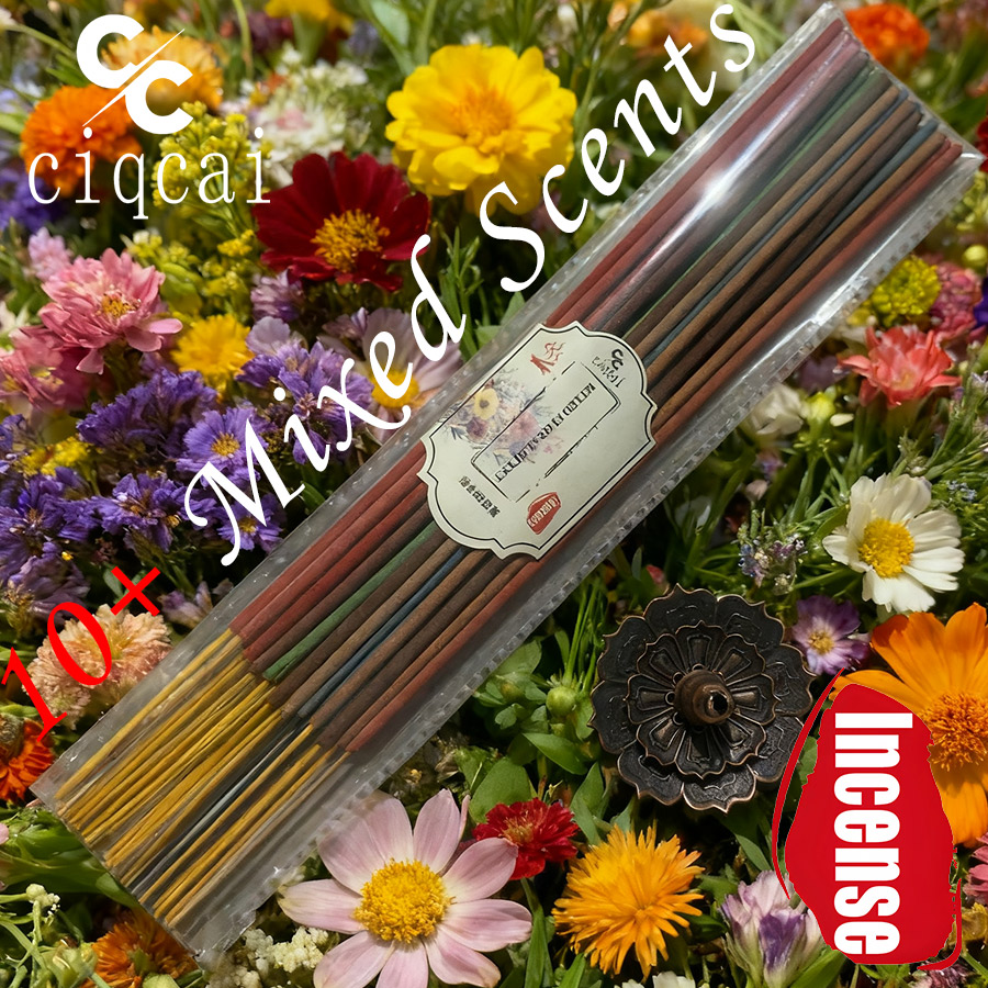 Quality Home Fragrance - Mixed-Flavor High-Quality Incense Sticks, 25.5cm Extended