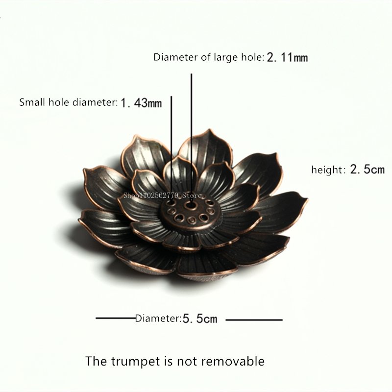 Alloy Line Incense Burner Lotu - Home Fragrance Use review and price