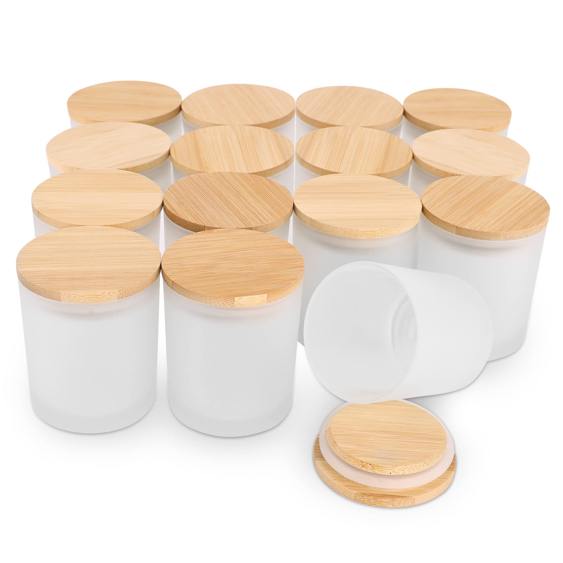 6-Pack 6OZ Frosted Amber Glass - Amber Jar Candle review and price