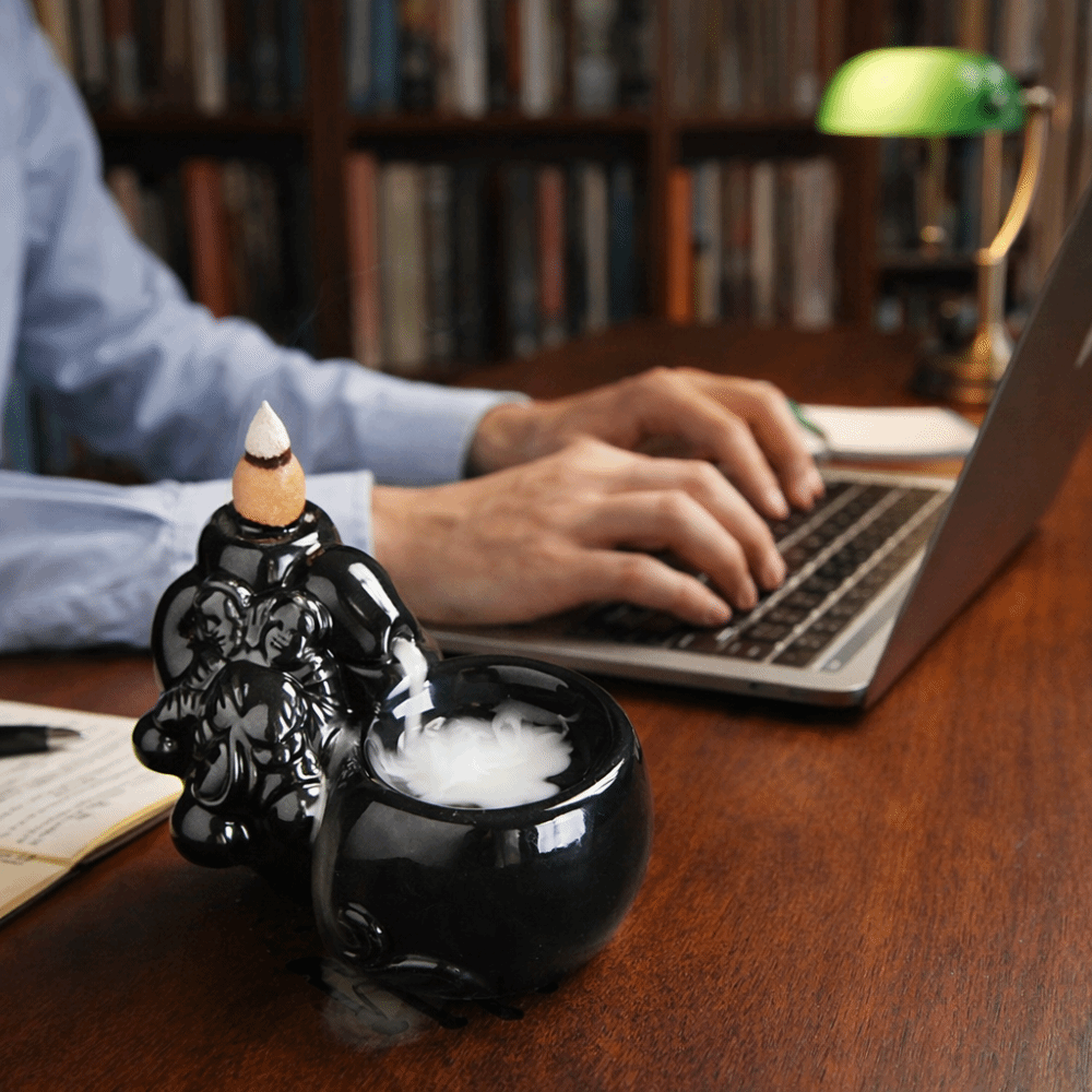 Mini Backflow Incense Burner A - Home Fragrance Miniso review and price