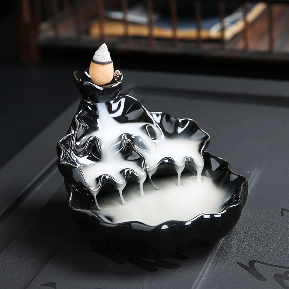 Mini Backflow Incense Burner A - Home Fragrance Miniso review and price
