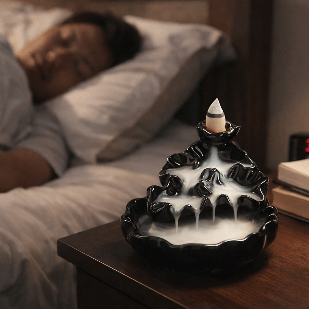 Mini Backflow Incense Burner A - Home Fragrance Miniso review and price